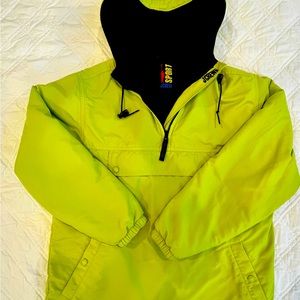 VINTAGE (late 90’s) J Crew pullover ski jacket. SUper Rare, SUper warm. Pockets!